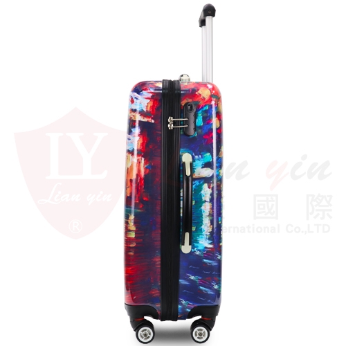 雨中即景 印花行李箱 