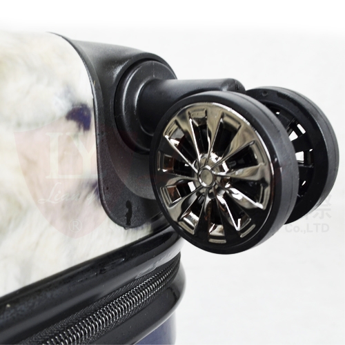 客製婚紗照人像印花行李箱