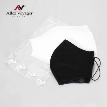 奧莉薇閣 立體布口罩 口罩套 防潑水 透氣 3用銀纖維抗菌防護 水洗重複使用/成人款