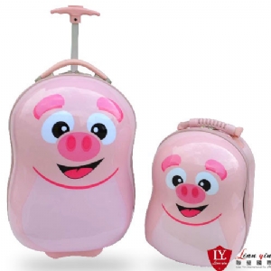 可愛動物兒童行李箱旅行箱拉桿箱