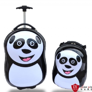 可愛動物兒童行李箱旅行箱拉桿箱
