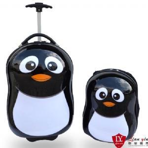 可愛動物兒童行李箱旅行箱拉桿箱