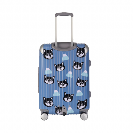 柴犬 印花行李箱 