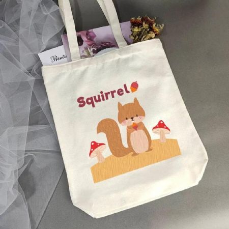 布好塗可愛動物組合包-托特包