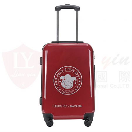 中友百貨 鏡面印花福袋行李箱 OEM ODM 禮贈品客製