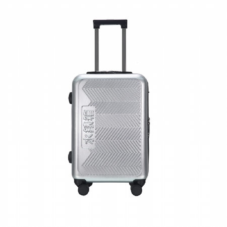 銀色水錶箱 浮雕行李箱 OEM ODM客製禮