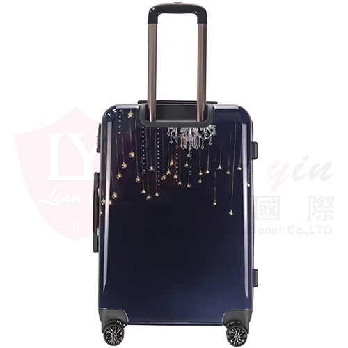 客製婚紗照人像印花行李箱 