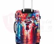 雨中即景 印花行李箱 