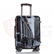 法國實拍街景印花行李箱 OEM ODM 禮贈品客製