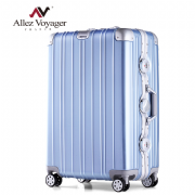 無與倫比的美麗 PC鏡面防撞金屬鋁框耐撞擊行李箱