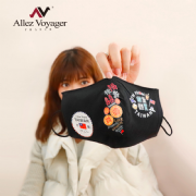 立體 口罩套 防潑水 透氣 抗菌防護 可水洗重複使用/成人款