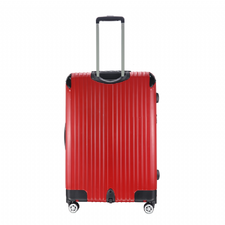 紅色鬪寶 浮雕行李箱 