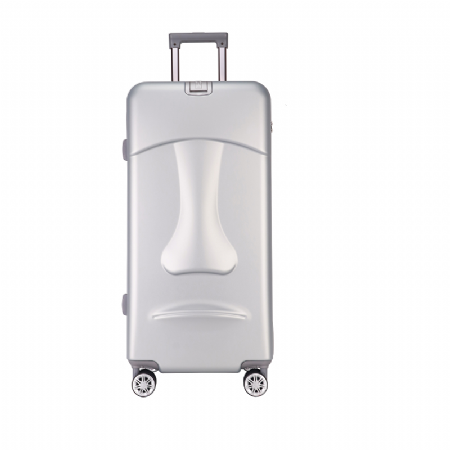 石頭人 浮雕行李箱 OEM ODM客製禮贈品