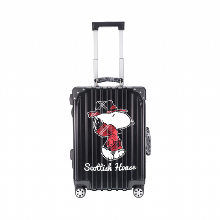 史奴比 黑色印花行李箱 OEM ODM客製禮贈品