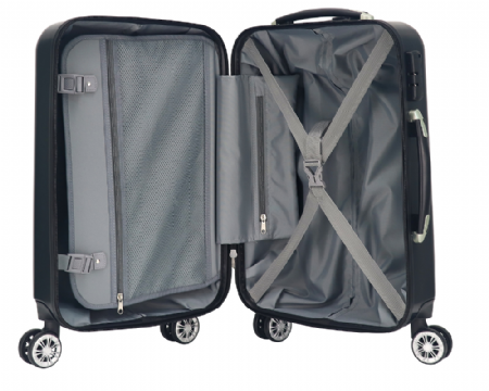 兆基屋管 浮雕印花行李箱 