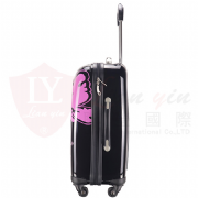 蝴蝶印花行李箱