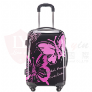 蝴蝶印花行李箱 OEM ODM 禮贈品客製