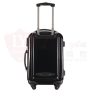 少女印花行李箱