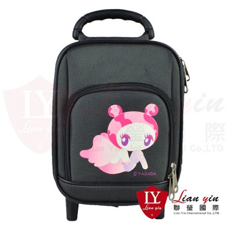 創意設計-超迷你可愛布面印刷行李箱旅行箱 拉桿箱 箱包袋 OEM ODM 禮贈品客製化