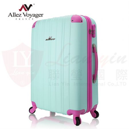 繽紛系列彩妝玩色風 ABS防刮耐磨拉桿箱行李箱旅行箱登機箱