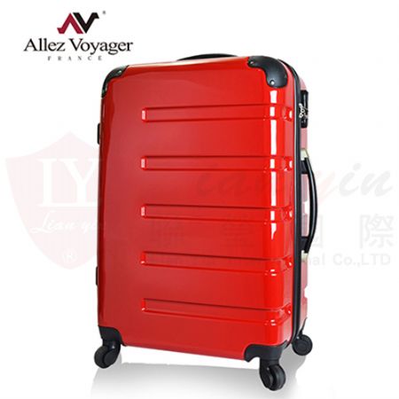 【Allez Voyager】奧莉薇閣-風華絕色ABS+PC鏡面輕量24吋登機箱 行李箱 旅行箱