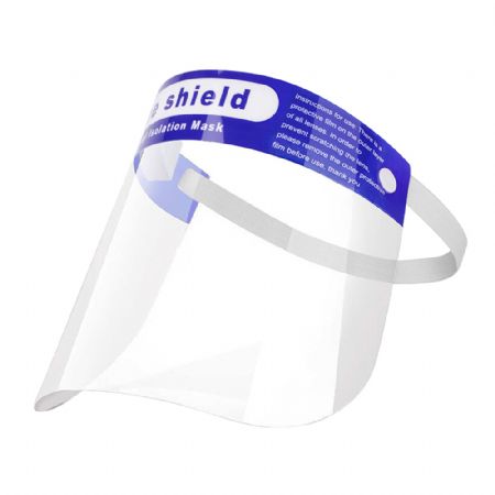 隔離面罩 透明防護面罩 安全面罩 防飛沫 抗霧 防粉塵 防疫-成人用(10入)