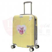 精典泰迪的奶茶鋪 印花行李箱 OEM ODM客製禮贈品
